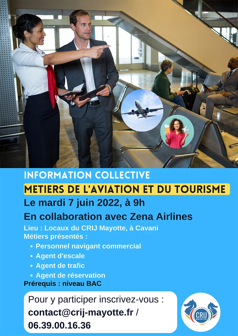 METIERS DE L'AVIATION ET DU TOURISME