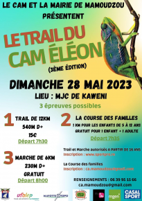 3E Édition du Trail des Caméléon