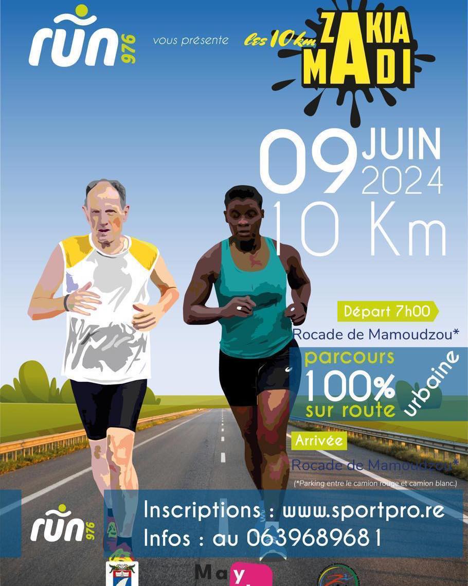 Les 10 km de Zakia Madi