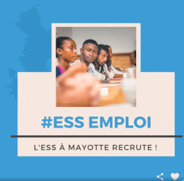 La CRESS Mayotte recrute un(e) chargé(e) de mission accompagnement